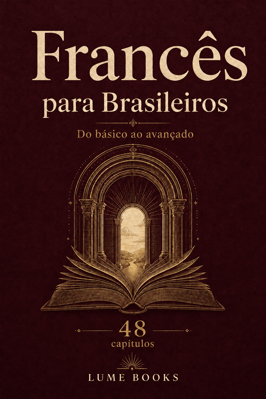 Capa de Francês para Brasileiros — do básico ao avançado, Lume Books