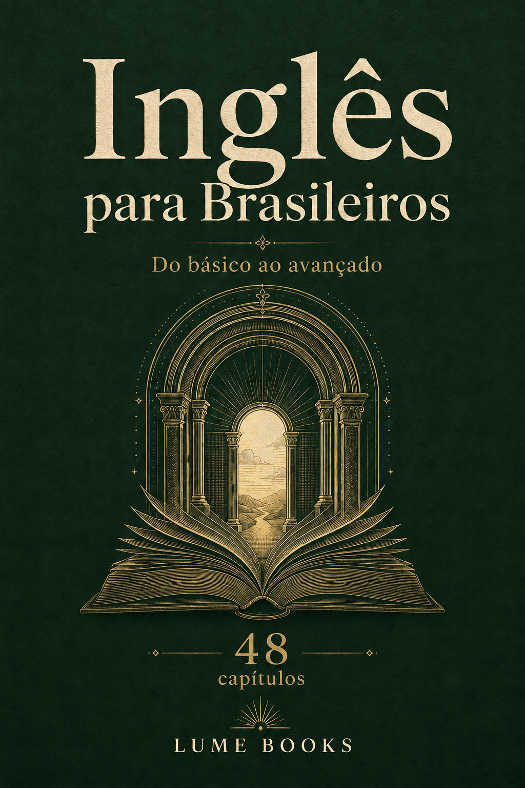 Capa de Inglês para Brasileiros — do básico ao avançado, Lume Books