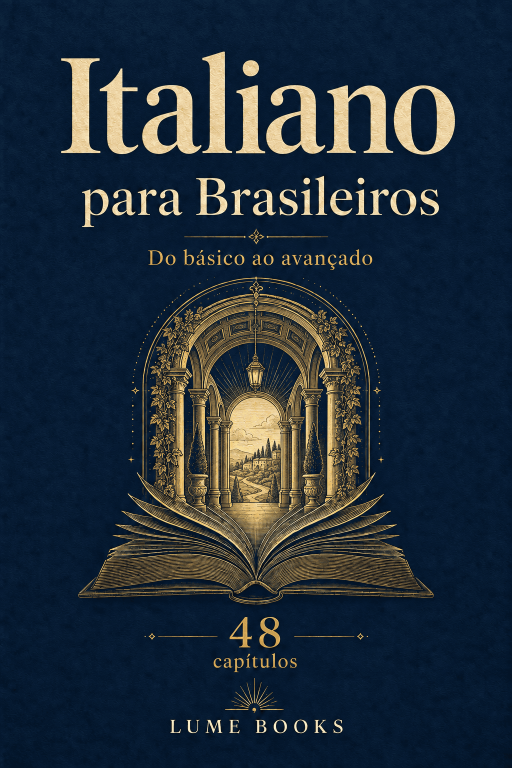Capa de Italiano para Brasileiros — do básico ao avançado, Lume Books